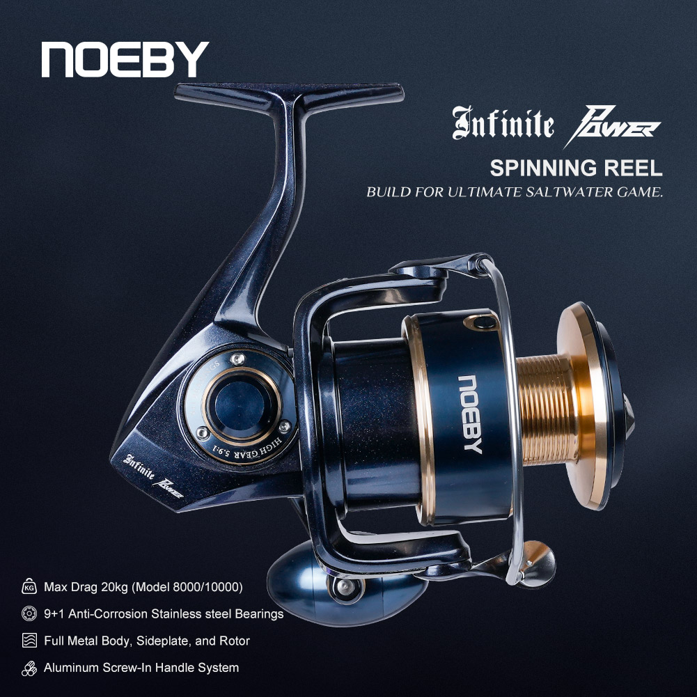 Abu Garcia Reel Max - Noeby Infinite Power Kołowrotek spinningowy 5000H