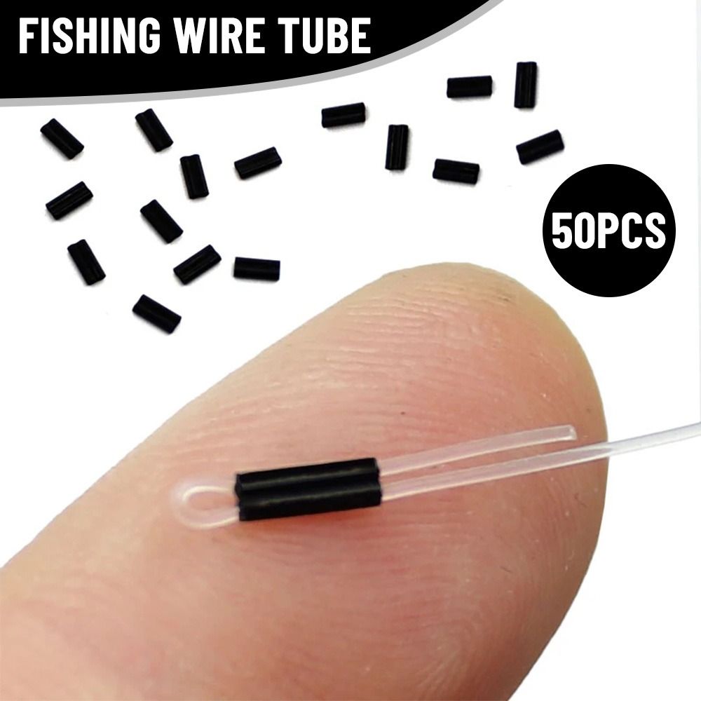 Monofilament Line - 50 szt. Przenośne rura węglowa 0.6mm