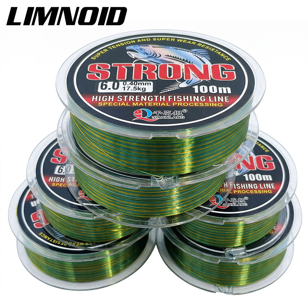 Fluorocarbon Line - Limnoid100M Fluorocarbonowa Żyłka Monofilamentowa Wysoka Wytrzymałość