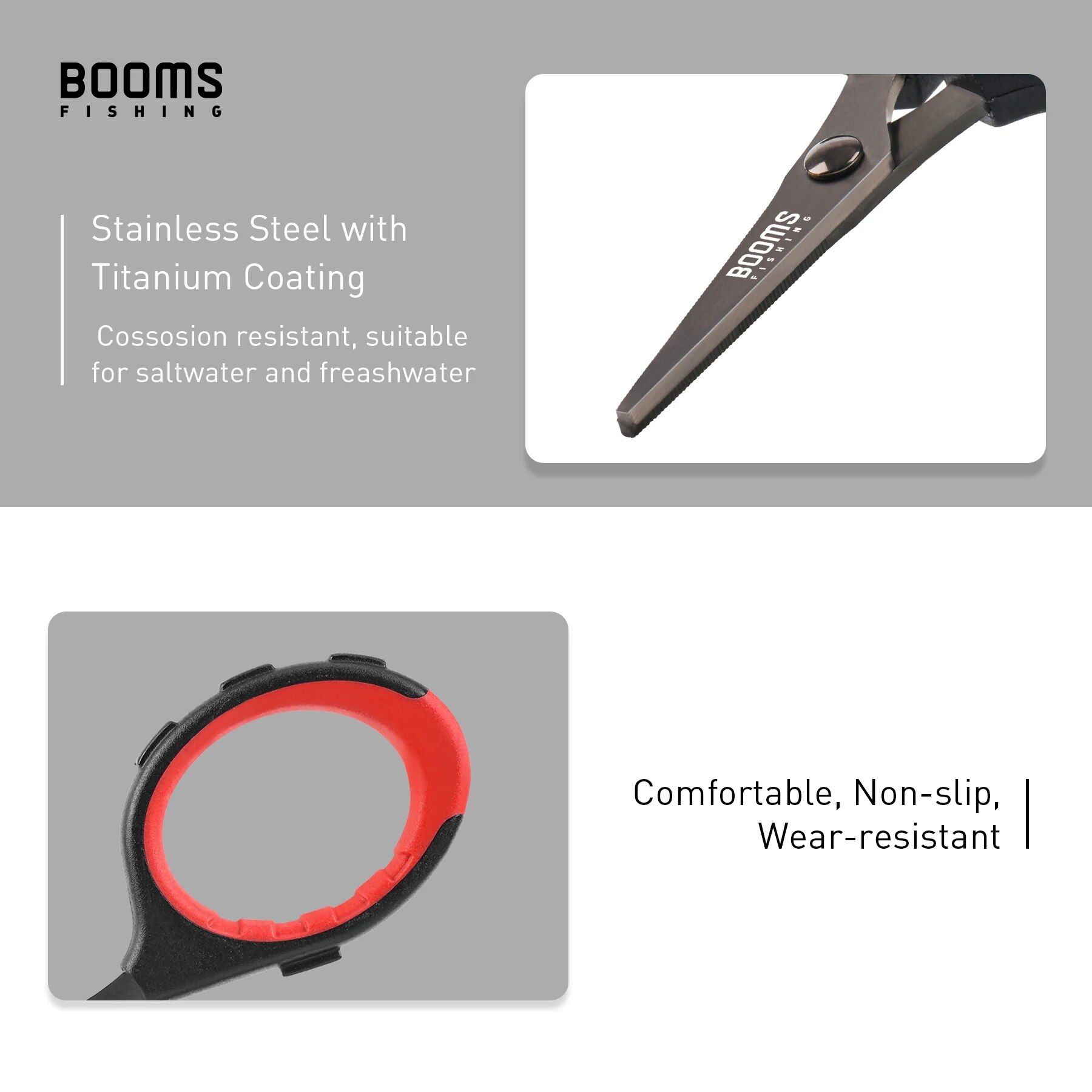 Booms Fishing S05 plecione noż – Fishing Line Cutter recenzja i cena