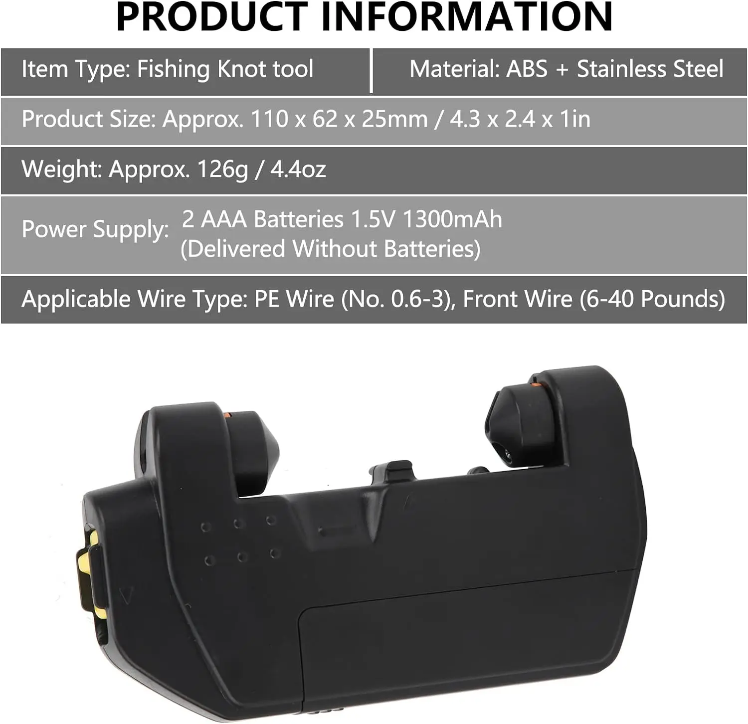 Elektryczny węzeł do żyłki Qui – Fishing Line Cutter recenzja i cena